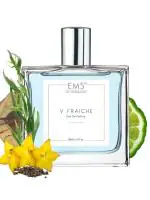 EM5 V Fraiche Perfume for Men Eau De Parfum Strong & Long Lasting Fragrance Citrus Woody, 50ml