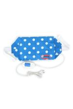 Dgarys Blue Microfibres Electrical Heating Pad for Pain Relief