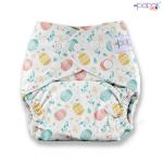 POPOK Reusable Cloth Diaper pack of 1 with 1 insert, Size L (6 months-3yrs)