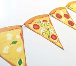 My Party Suppliers Pizza Photo Pennant Banner