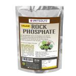 Unitedlys Organic Rock Phosphate Crushed Powder Fertilizer For Fruiting And Flowering Plants 880 G