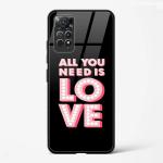 My Pc Wala Redmi Note 11 Pro Black, Pink Glass Back Cover