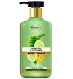 St.Botanica Green Tea & Cucumber Body Wash - No SLS/Sulphate, Parabens, 250 ml