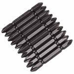 Harden Professional 10 Pcs S2 Magnetic Plus ScrewDriver Bit Set PH2 X 65MM - 550603