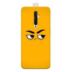 MobiEra Oppo Reno 2F Yellow Face Design Plastic Hard Case Cover
