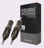 TS Mumbai Tattoo Tattoo Needle Cartridge 25RM Black Box ( Pack Of 20 )