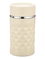 Homee Ware Beige Diamond Stainless Steel Insulated Flask 300 ml