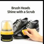 SAVREEN Leather Repair Cream Liquid Shoe Polish, Liquid Shoe Shine, Natural Cream Leather Shoe Polish, Protects Leather from Scuffs and Scratches, Shoe Care Shoe Cream with Sponge Applicator (Black)
