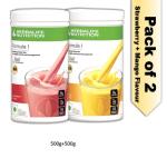 Herbalife nutrition Formula 1 Mango 500+Strawberry x 500g Shake