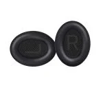 SYGA Headphone Replacement Ear Cushion Pads Compatible with Bose Quiet Comfort QC15 QC25 QC35 AE2 AE2i AE2 AE2-W (Black)