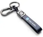 ADOREAL PREMIUM LEATHER KEYCHAIN AND KEYRING FOR VOLKSWAGEN LEATHER PRINTED