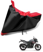 Mockhe Bike Body Cover for Honda X-Blade , Dustproof UV Protection water resistant Custom Fit Cover-(Black-Red)