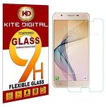 Kite Digital Samsung J5 Prime Premium Tempered Glass Screen Protector Slim 9H Hardness 2.5D