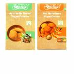 Blueneck Ayurvedic Herbal Vegan Cookies & Sea Buckthorn Vegan Cookies|No Added Maida | Biscuit Combo | Healthy Biscuit for Kids and Adults | Pack of 2 | 200 Gm Each