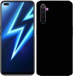 CarryWrap Back Cover for Realme 6 Pro (Black, Anti-radiation)