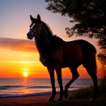 Love Creation 12x18 Size poster print for creative wall art- silent-sunset-10731(Non Sticker)