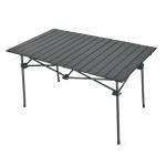 Chekido Aluminium Portable Camping Folding Table for Cooking Multipurpose Picnic Foldable Table for Indoor and Outdoor(Camping Table Without mesh, 92 * 55 * 52cm)