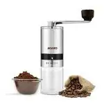 Agaro Elite, 400g Manual Coffee Grinder, Silver