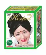 RKS Vrs Herpul Black Henna Hair Color Powder for Women and Men | Black Herbal Hair Color Mehandi Powder | Herbal Henna Powder For Hair Color | Henna Hair Color Powder - 50g