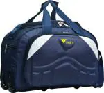 FEDRA Blue Polyester Strolley Duffel Bag - 45 L