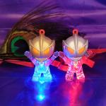 Kavim Kids WB 12 Plastic (PVC) Rakhi Set (Two Ultra Man Light Desginer Kid's Rakhi)