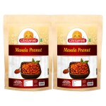 Ghotaram Fanindrapura Nagpur Masala Peanuts Moongfali Mungfali Shengdana | Rich Goodness Of Healthy Mirch Masala Healthy Tasty Yummy Fried Earthnuts / Pygmy Nuts Namkeen Snack-850g*2Pack