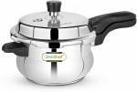 Greenchef Stainless Steel Classic Curve 3 L Induction Bottom Pressure Cooker