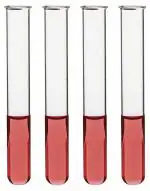 APEX LABS, Borosillicate Glass Test Tube Rimmed, 15mL Pack of 4 Size : 15 x 150 MM