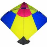 MDKites Square Ponia Kite (10, Multicolor)
