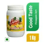 CHELLAM -Pineapple Jam 1 KG | Pineapple Fruit Jam for Tasty Morning Spreads