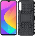 CarryWrap Back Cover for Xiaomi Mi A3 (Black, Dual Protection)
