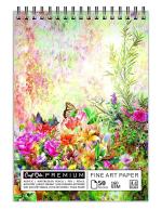 Craft Qila Spring Flowers (50 Sheets, 100 Pages) A4 Sketchbook | Top Spiral-Bound Sketchpad for Artists | Professional Grade Drawing and Sketchbook