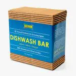 Goli Soda All Natural Probiotic Eco-Friendly Dishwash Bar for Chemical- Free Cleaning - 90 g