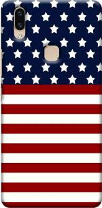 CustomEra Vivo V9 Youth Multicolour Captain Design Polycarbonate Hard Case Back Cover