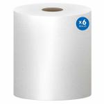 Scott Essential High Capacity Hard Roll Paper Towels, White, 305 m/ Roll, 6 Paper Towel Rolls/Convenience Case (Total 1,830m) (01005C)