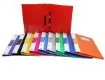 SVS Spring File A4 Size Tough Durable Folder for Office documents certificate Plastic File-Pack of 6