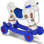 myhoodwink 2 in 1 Baby Ponny Push Horse Rider and Ride on Rocker Toy for Kids Age 1-5 Years