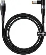 Baseus USB Type A Power Cord Cables Black for Computer (2 m)