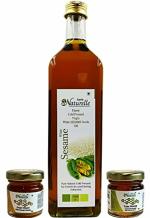 Farm Naturelle Virgin Cold Pressed White Sesame Seed Cooking Oil 1Ltr.