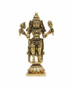 Kal Barav God Idol Brass For Collectible Handicraft Art By KALARAMBH