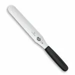 Victorinox Swiss Classic Spatula - Flexible Knife For Cake Decoration & Bakery Purpose, Black, Swiss Made