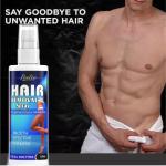 LEETEE Hair Removal Spray for Men Painless Full Body Hair Removal Spray for Chest, Back, Legs, Under Arms & Intimate Area Easy To Use Quick Result Hair Remover Spray - 100ml