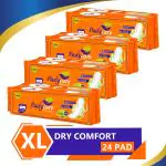 padycare Cottony maxi-care (XL) Sanitary Pad (Pack of 24)