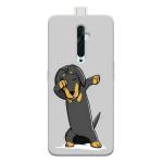 MobiEra Oppo Reno 2Z Puppy Dab Design Plastic Hard Case Cover