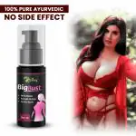 INLAZER Big Bust Breast Growth Oil Toning Your Breast Size By Two Cups Balance Harmone (Pure & Safe)