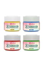 Oytra Multicolor Acrylic Paint Colors Set of 4 100ml