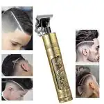 VALORA Vintage T9 Professional Hair Clippers for Men Electric Haircut Kit Hair Trimmer Grooming Waterproof Rechargeable Close Cutting T Blade Trimmer USB Rechargeable