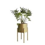 SIRAAJ Gamla Stand | Metal Iron Plant Stand With Pot for Indoor Outdoors Bedroom Home and Garden