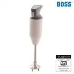 Boss E112 Portable Hand Blender with 2 blades and Chutney attachment, 160 Watt, Grey