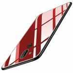 ERIT Nokia 8.1 Red Polycarbonate Shock-Absorbent Glass Back Case Cover